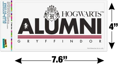 Vista 6 de Harry Potter Gryffindor Alumni - Adhesivo para ventana de coche