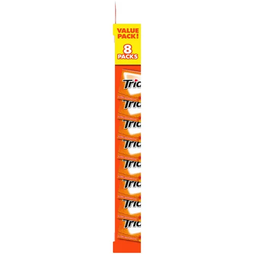 Vista 15 de Trident Tropical Twist - Goma de mascar sin azúcar, 8 paquetes de 14 piezas (112 piezas en total)