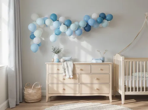 Vista 5 de Paquete de 50 globos de látex azules de 12 pulgadas para decoraciones de fiestas, globos gruesos de alta calidad para cumpleaños, baby shower