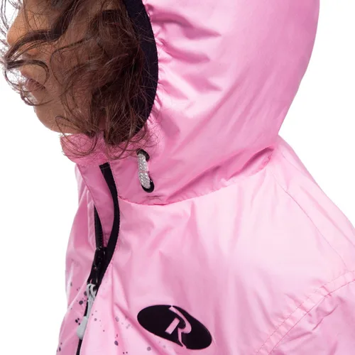 Vista 5 de Rokka&Rolla Chaqueta cortavientos ligera con capucha y cremallera para niñas