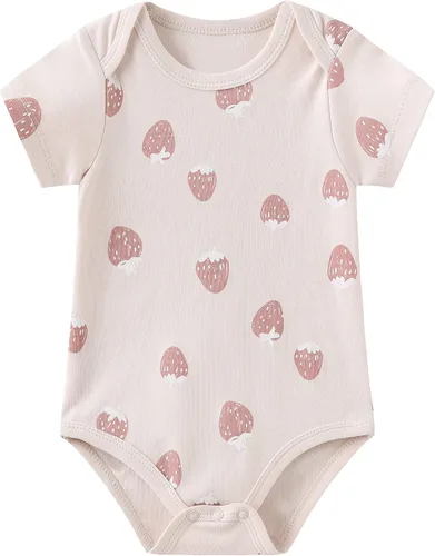 Vista 2 de Kiddiezoom Conjunto de canastilla para bebé, 9 piezas, conjunto de mamelucos y pantalones, conjunto de regalo unisex para bebé