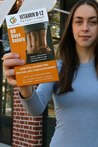 Vista 5 de Veru Wellness Parche B12 - Energy Boost (paquete de 2) - Parche B12 de 120 días - Sin cafeína