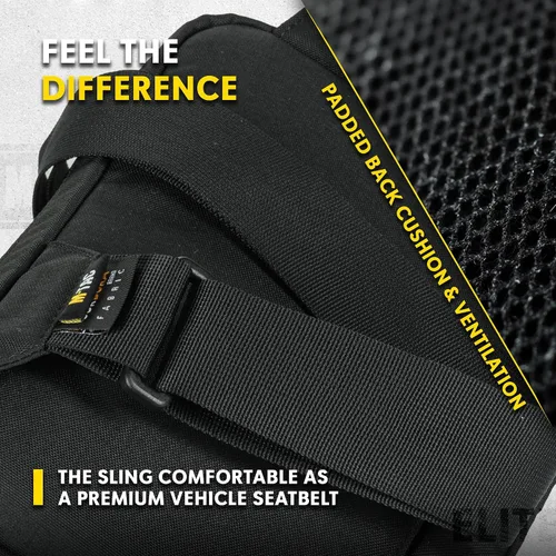 Vista 6 de M-Tac Elite - Bolso de transporte táctico EDC con funda oculta para el pecho CCW