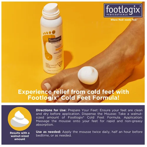 Vista 7 de FOOTLOGIX Fórmula para pies fríos, 4.23 oz