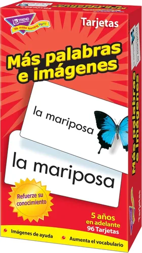 Vista 4 de Más palabras e imágenes (Más palabras de imagen) Tarjetas flash