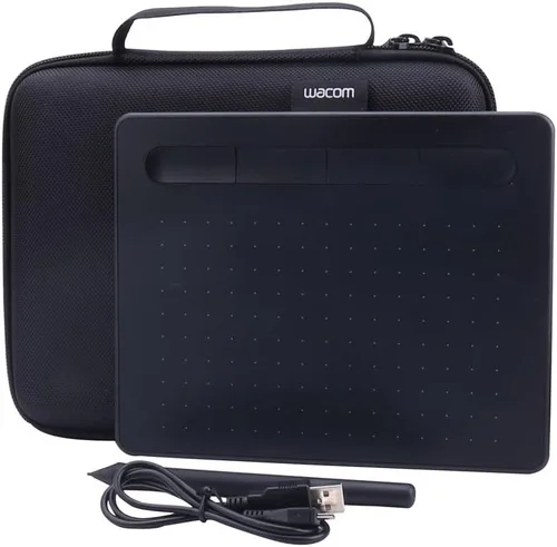 Vista 6 de Estuche rígido de repuesto para Wacom Intuos Small se adapta al modelo # CTL4100 por Aenllosi Construcción de carcasa de EVA, diseño resistente al