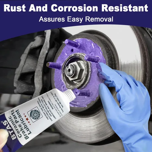 Vista 3 de BTAS Grasa de freno para lubricante de piezas de freno,Pinza deslizante pasador y lubricante de almohadilla,Grasa de freno de silicona de cerámica