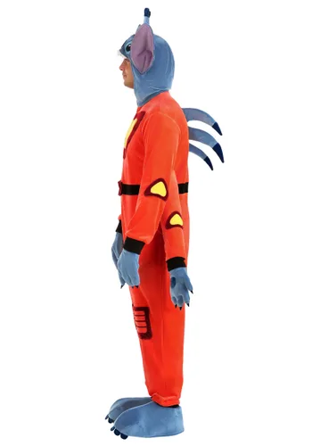 Vista 5 de Disfraz Alienígena de Stitch de Lilo & Stitch de Disney para Adultos Multicolor