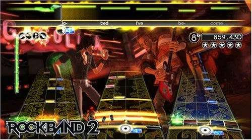 Vista 4 de Wii Rock Band 2 Special Edition