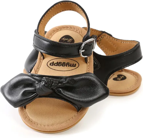 Vista 39 de Sandalias de verano para bebés, niñas y niños, unisex, antideslizantes, suela suave, transpirable, para primeros pasos, zapatos de playa al aire