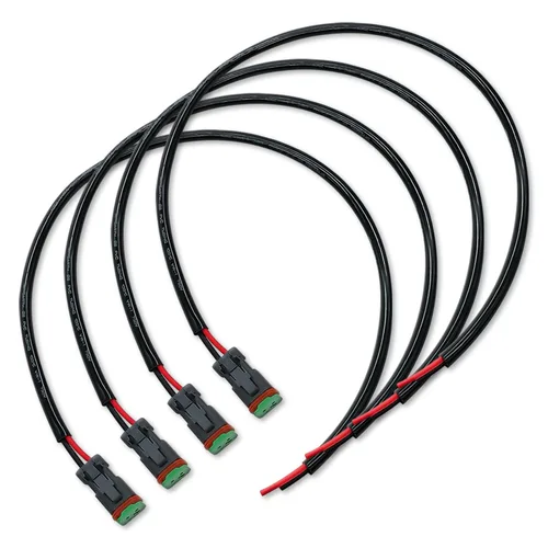 Vista 8 de DAMA Deutsch DT 2 pines enchufe hembra arnés de cableado hembra Conectores de coleta para cable a cable luz de trabajo LED, barra de luz LED