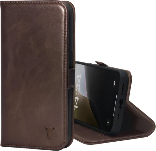 Vista 8 de TORRO Funda de cuero compatible con iPhone 17e y iPhone 16e (6.1 pulgadas 2026/2025) - Funda de cuero premium tipo cartera con soporte y ranuras