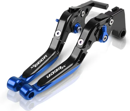 Vista 11 de Palanca de embrague de freno ajustable extensible para motocicleta Yamaha XT660R XT660 R 2014 2015 2016 2004-2017