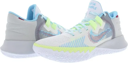 Vista 3 de Nike Kyrie Flytrap V para hombre, color blancoescarabaja-gris, talla 9.5, BlancoSweet Beet-Grey Fog