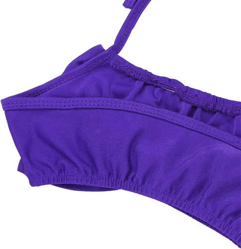 Vista 7 de YiZYiF - Traje de baño con cola de sirena, 2 piezas y 3 piezas
