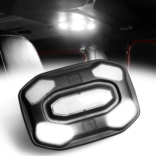 Vista 12 de sukemichi Luz Interior de Mapa Compatible con 2012-2018 Jeep Wrangler JK JKU, Luces de Lectura para Accesorios Jeep JK 2 Puertas 4 Puertas