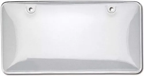 Vista 10 de Juego de 2 cubiertas para matrículas de automóvil, con diseño de burbuja, para placas estándar de EE. UU., cubierta irrompible con marco, funda Negro