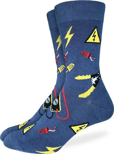 Vista 9 de Good Luck Sock Men's Occupation and Work-Themed Socks, Adult