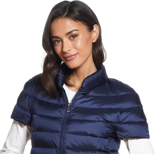 Vista 9 de Martha Stewart - Chaleco inflado de mujer - Chaqueta de plumón para mujer