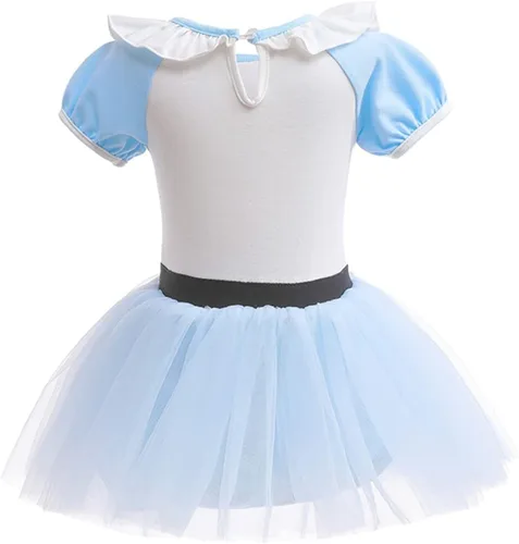 Vista 2 de Disfraz de princesa para bebé, traje de cumpleaños, vestido tutú con diadema para Halloween, fiesta de Navidad