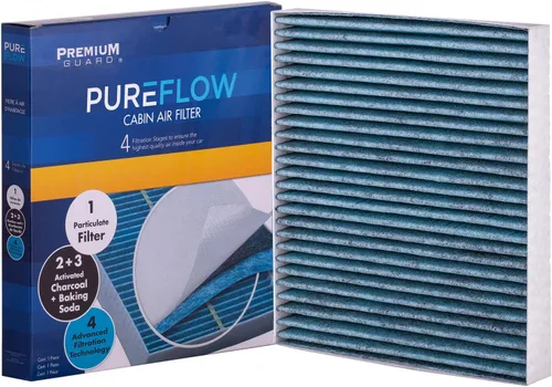 Vista 12 de Filtro de aire de cabina PG PC4313K Compatible con Ram 1500 2011-2014, Dodge Journey 2011-2019, Jeep Patriot 2010-2017, Compass, Ram 2500, 3500