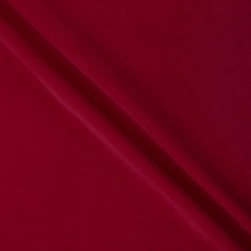 Vista 3 de Mook Fabrics Terciopelo sólido, corte negro por yarda