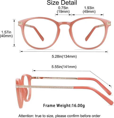 Vista 7 de YEIN Lentes de bloqueo de luz azul, lentes de sol grises fotocromáticos, antifatiga ocular, anteojos de lectura para computadora, gafas