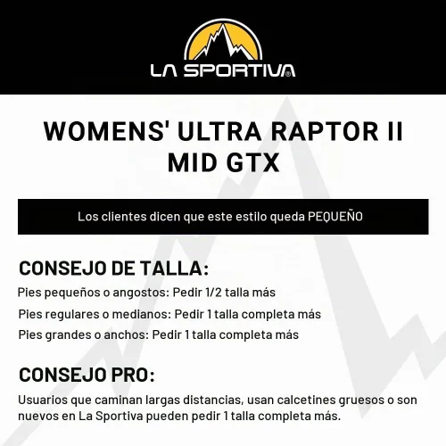 Vista 2 de La Sportiva Botas de senderismo Ultra Raptor II Mid GTX para mujer