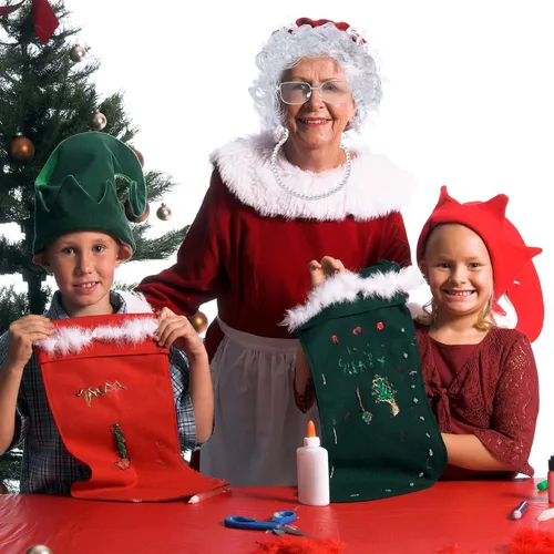 Vista 5 de Disfraz de Navidad de Papá Noel, disfraz de Navidad para mujer, disfraz de cosplay de Claus