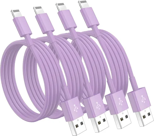 Vista 30 de Susnwere Cable de carga extra largo para iPhone de 15 pies, [certificado Apple MFi], cable USB a Lightning de 15 pies, cable de carga rápida