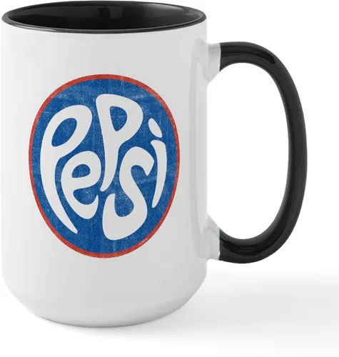 Vista 32 de CafePress Pepsi - Taza de café de cerámica (15.0 fl oz)