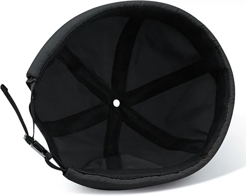 Vista 7 de Croogo Gorra Docker de secado rápido, ligeros, transpirables, sin ala para hombre Ct81-negro