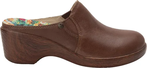 Vista 2 de Alegria Sereniti - Zuecos de cuero para mujer