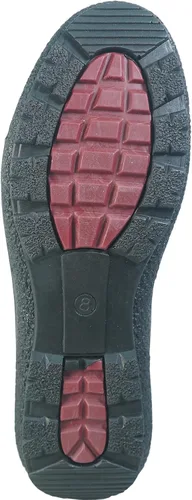 Vista 4 de Botas de invierno de tobillo a media pantorrilla para mujer de Canadá KARLA y NINA Botas de piel con cremallera lateral Cremallera frontal