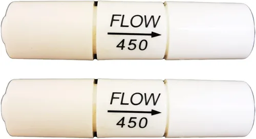 Vista 8 de Malida Restrictor de flujo de accesorios de conector rápido de 1/4 pulgadas para purificadores de agua RO Sistemas de ósmosis inversa