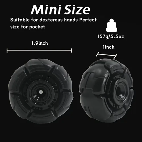 Vista 2 de Juguetes Fidget para adultos EDC Fidget Slider Metal EDC Juguetes para adultos Juguetes geniales para ansiedad y estrés, TDAH Cool Gadgets Oficina