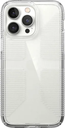 Vista 9 de Speck Funda para iPhone 14 Pro Max de 6.7 pulgadas modelo - Funda rígida delgada para teléfono con protección contra caídas, resistente a