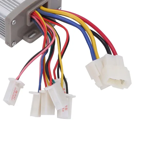Vista 6 de Controlador de motor de cepillo, controlador de velocidad de cepillo de motor de 24 V 800 W, caja de control profesional de alta potencia, accesorio