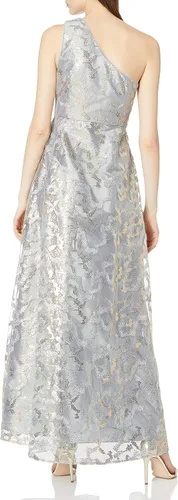 Vista 2 de Adrianna Papell Vestido de un hombro para mujer