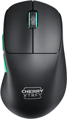 Vista 12 de CHERRY Xtrfy M64 Wireless Ratón ergonómico ultraligero para juegos (M64 Pro 8K, blanco)
