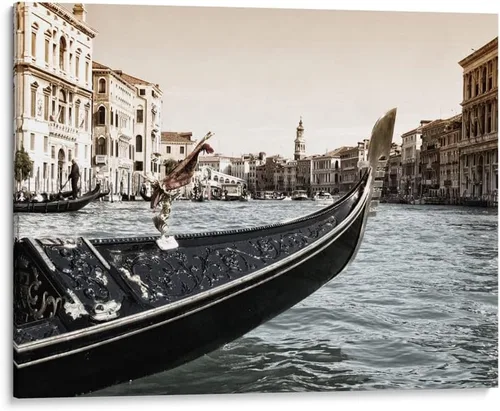 Vista 10 de Canvas Lab Venice 1 by Ariadne Contreras 15 x 11 in Fine Art Framed Print, Frame Color: Black, With Mat