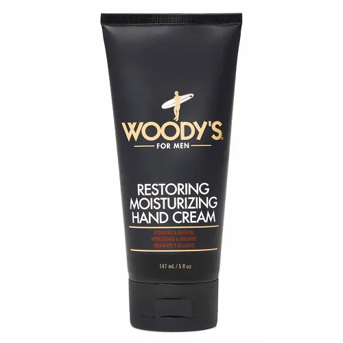 Vista 7 de Woody's Hidratante facial para hombres con mentol, loción facial diaria hidratante para piel seca, crema facial antienvejecimiento, cuidado