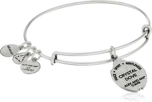 Vista 2 de Alex y Ani Crystal Paloma Rafaeliano Brazalete