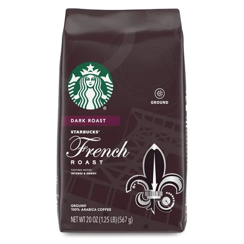 Vista 26 de Starbucks Café de tierra asado oscuro asado francés, bolsa de 28 onzas Café molido 100% arábigo; tostado francés tostado oscuro; 1 bolsa, 28 onzas