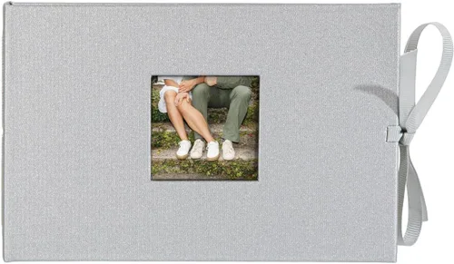 Vista 14 de Kolo Noci - Álbum de fotos pequeño de 4 x 6 pulgadas, con capacidad para 24 fotos, ideal para bodas y libros de bebé, color negro