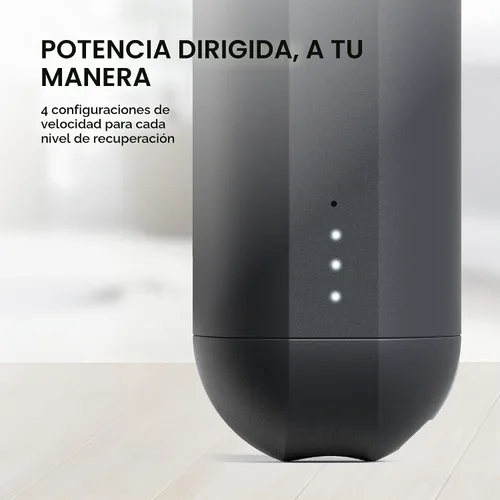 Vista 5 de Sharper Image Powerboost Move Aero [nueva versión 2026] Mini pistola de masaje de percusión de tejido profundo, herramienta de masaje