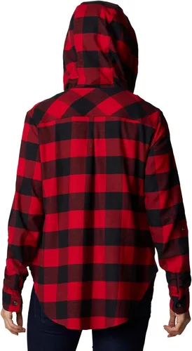 Vista 2 de Columbia Camisa LS con capucha Anytime Stretch para mujer