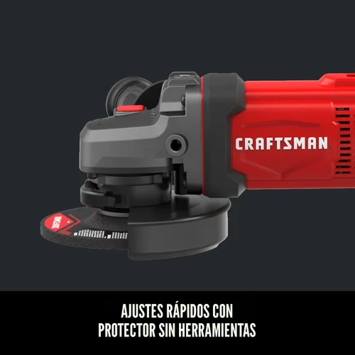Vista 6 de CRAFTSMAN Amoladora angular V20*, pequeña, 4-1/2 pulgadas, solo herramienta (CMCG400B)