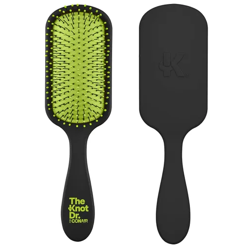 Vista 11 de The Knot Dr. hair brush by Conair - Cepillo desenredante - Elimina nudos y enredos en cabello húmedo o seco - Cepillos para el cabello para mujer