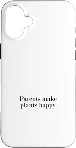 Vista 22 de iPhone XR Parents make plants happy Case
